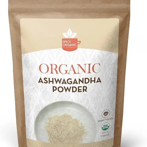 Ashwagandha Root Powder 8 oz. – Pure and Raw Indian Ginseng (Withania Somnifera) - A Versatile Alternative for Supplements, Herbal Teas, and More, USDA Certified Organic, Non-GMO Natural Flavor Spice Traditional