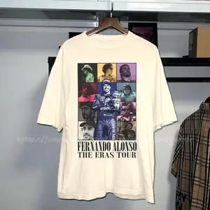 Fernando Alonso The Eras Unisex Softstyle T-Shirt PT1LJ9