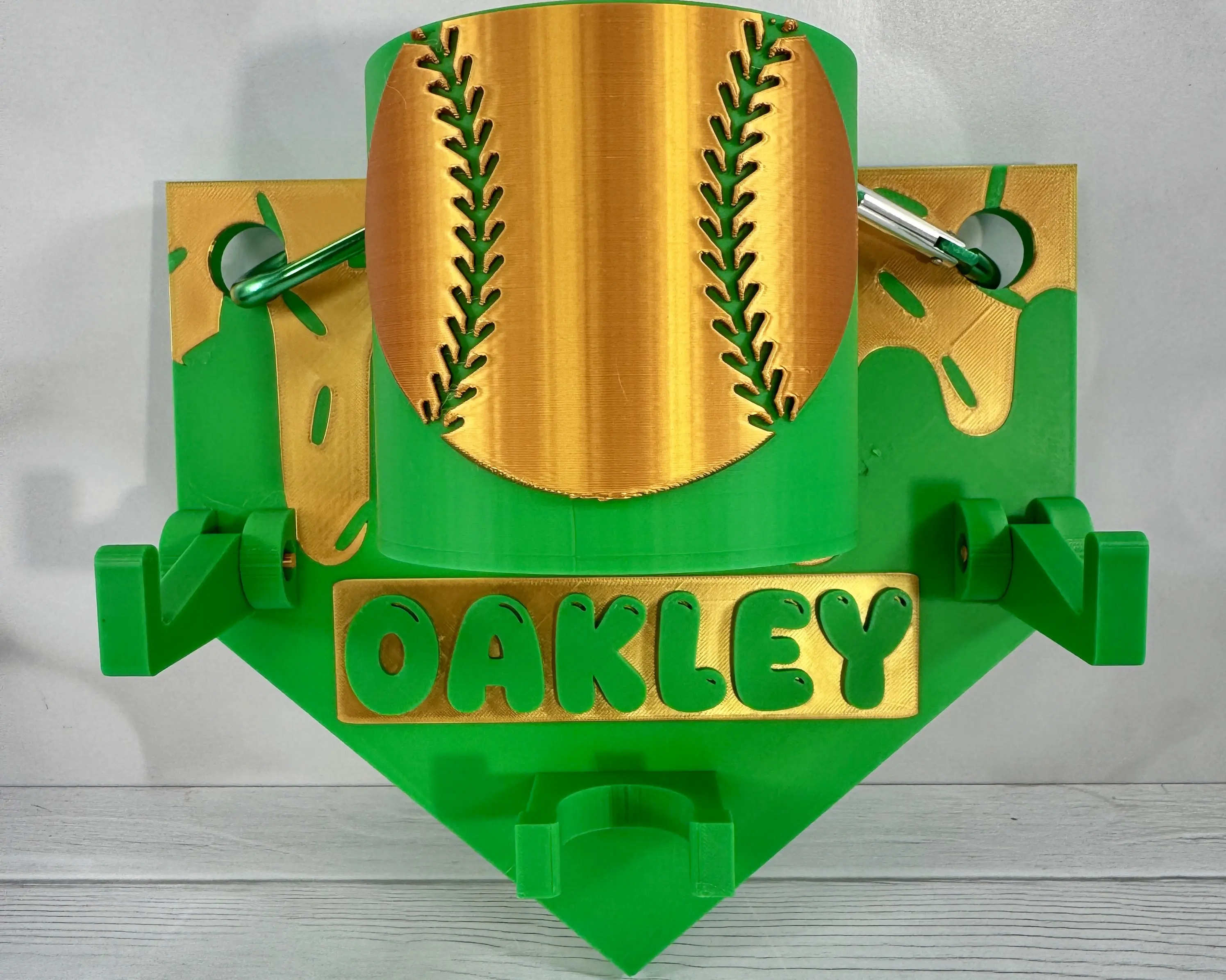 Youth Baseball & Softball Dugout Organizer - Portable, Durable, Hangable Sports Fence Hanging Gear Organizer for Little League Games 2026