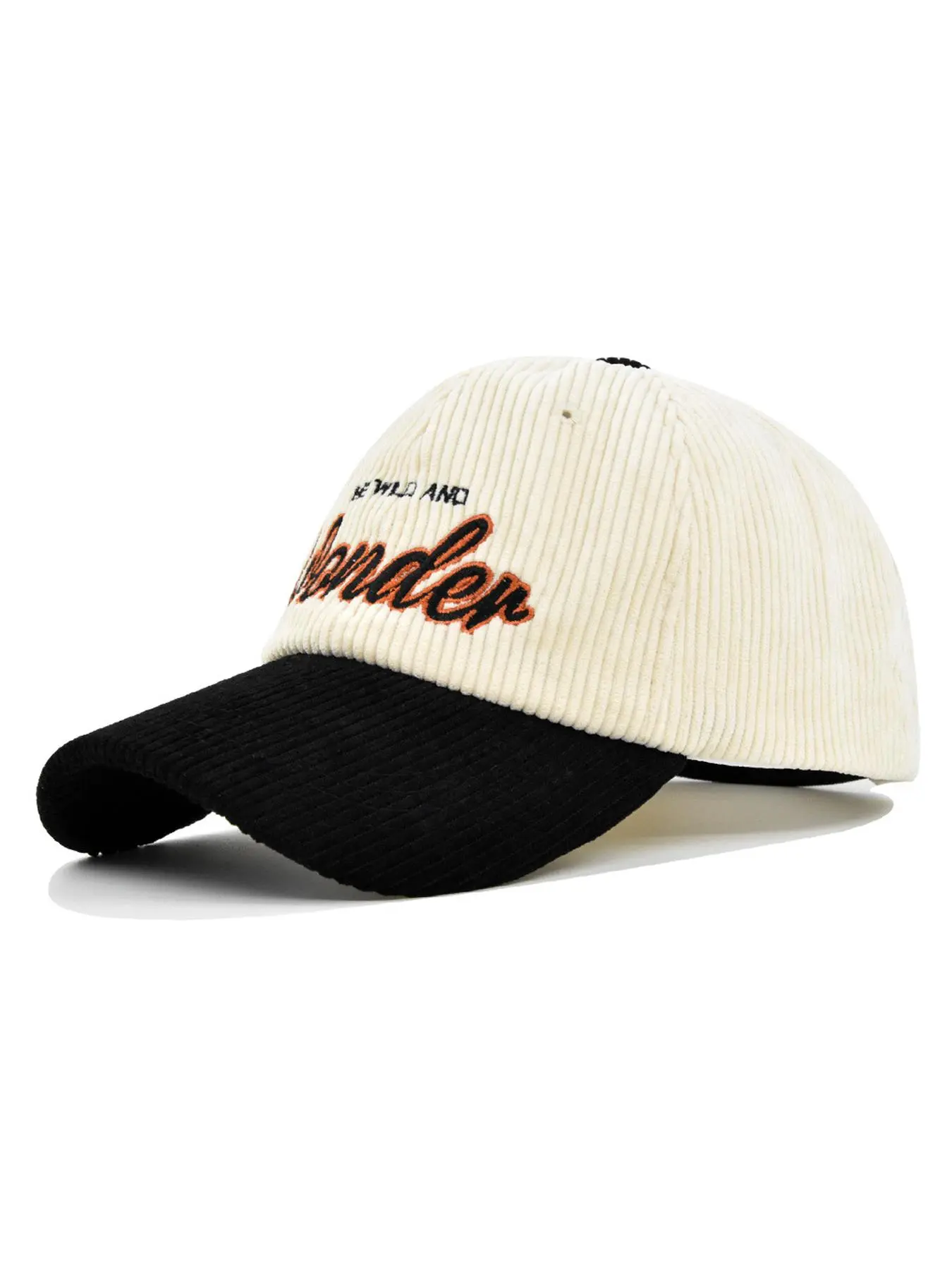 Unisex Baseball Cap, Casual Letter Embroidered Curved Brim Hat for Outdoor Activities, Fashion Accessories for Men & Women