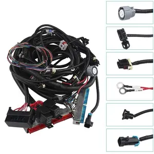 LS 4L80E Wiring Harness Stand Alone For DBW 4.8 5.3 6.0 97-04 TH350 Transmission