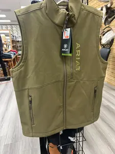 Ariat Mens Logan Softshell Vest - Beech