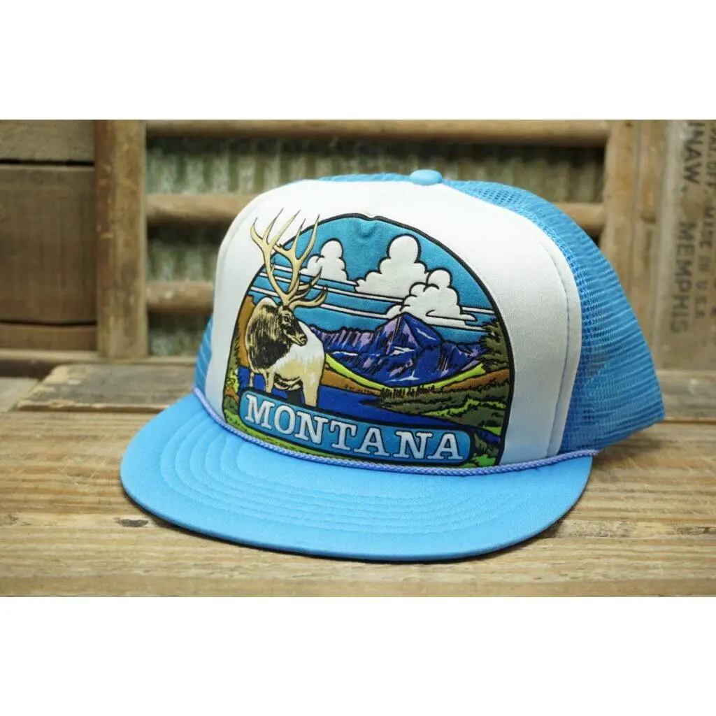 Montana Trucker Hat Vintage Hat