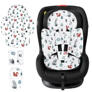 Universal Infant Car Seat Insert - Breathable Reversible Head Support Cushion for Newborns, Soft Padding for Car Seats, Strollers, Baby Swings & Pushchairs