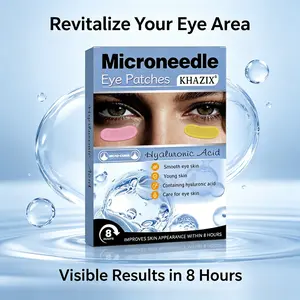 Smooth Hydration Micro-Needle Eye Patches for Glowing Skin, Single Item Pack, Made in China, Non-Flammable, Notified Via Scpn/cpnp