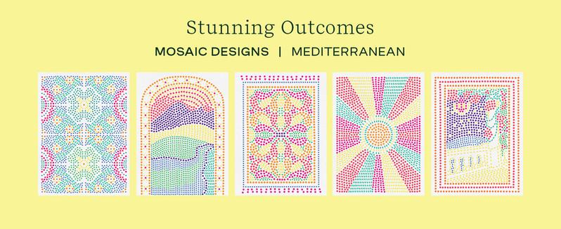 Lifelines FlowArt Guided Art Meditations – 2-Pack or 4-Pack Activity Pads with Themed Markers – Dot-by-Letter, Hidden Patterns, Pogo-Dot, Mosaic Designs, UV Art, or Dot-Pop - Coloring Books for Teens, Adults & Seniors