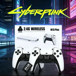 Game Console with 9 Classic Emulators, 4K HDMI Output, Plug-And-Play Video Game Stick, over 200 Games Included, 2.4g Wireless Controller