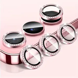 metallic mobile phone lens Protector, Anti-scratch Lens Protective Ring, Phone Lens Protective Film Compatible with Samsung Galaxy S25 S25Plus S25Ultra S24FE S24