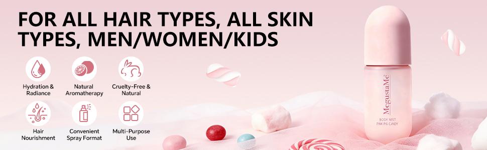 Pink candy perfume spray 100ml, sweet candy fragrance, light non stick daily perfume, warm and delicious fragrance, gift for her