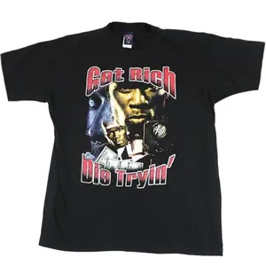 Vintage 50 Centt Get Rich or Die Tryin T-Shirt