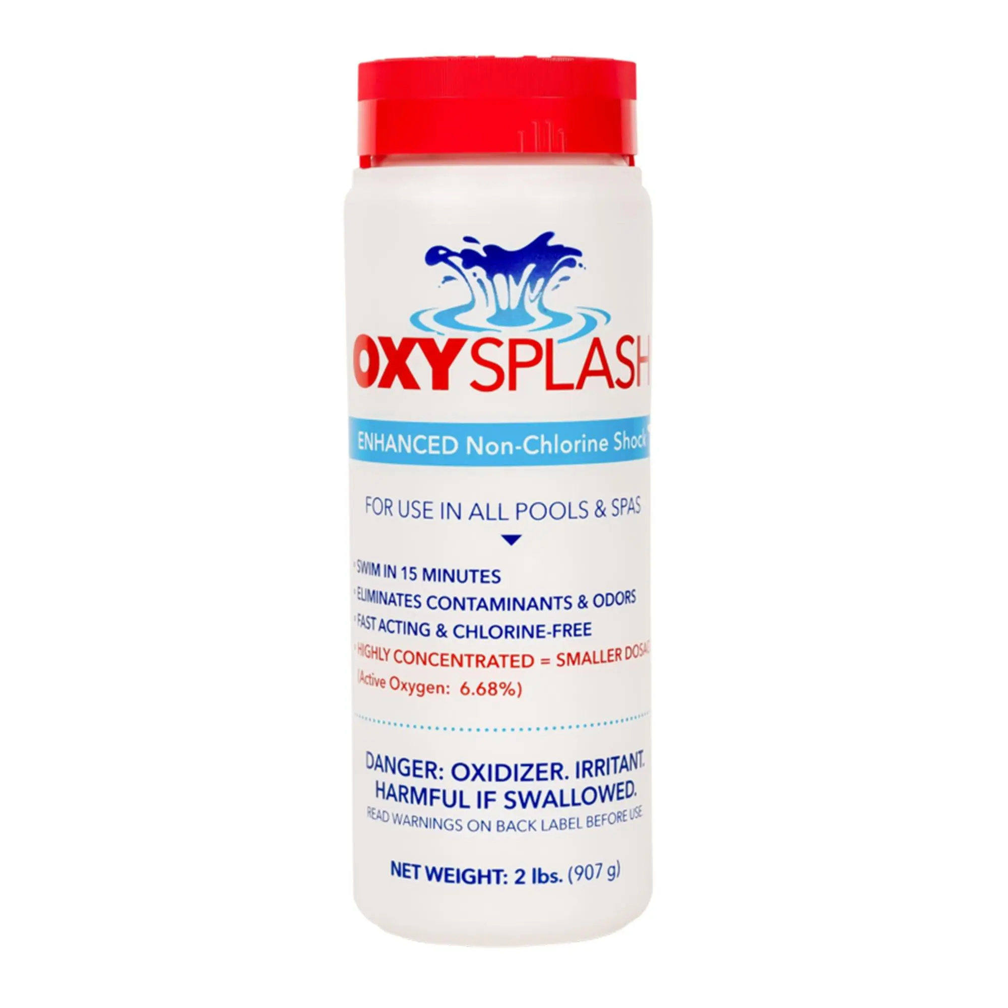 API OXSP2 Oxy Splash Swimming Pool Water Treatment, 2 Pounds API OXSP2 Oxy Splash Swimming Pool Water Treatment, 2 Pounds
