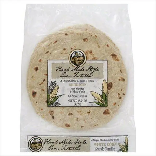 212 MAIN Handmade White Corn Tortilla Snacks - 11.57oz, Pack of 12 - Versatile for Meals, Gourmet Kitchen Food Prep Essential