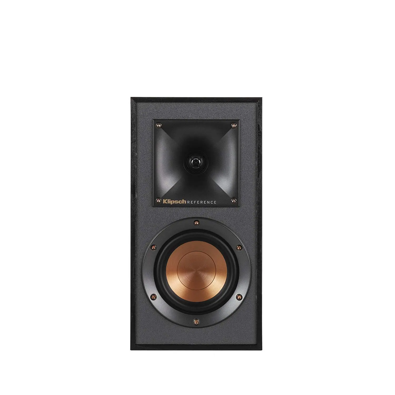 Klipsch Reference R-41M Compact Bookshelf Speakers (2-Piece Set, Black) with High-Watts Audio Performance