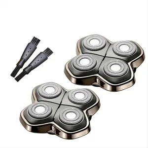 2Pack Professional Replacement Head for Skulls Pitbulls Shaver Gold PRO, Silver PRO, Diamond PRO Series