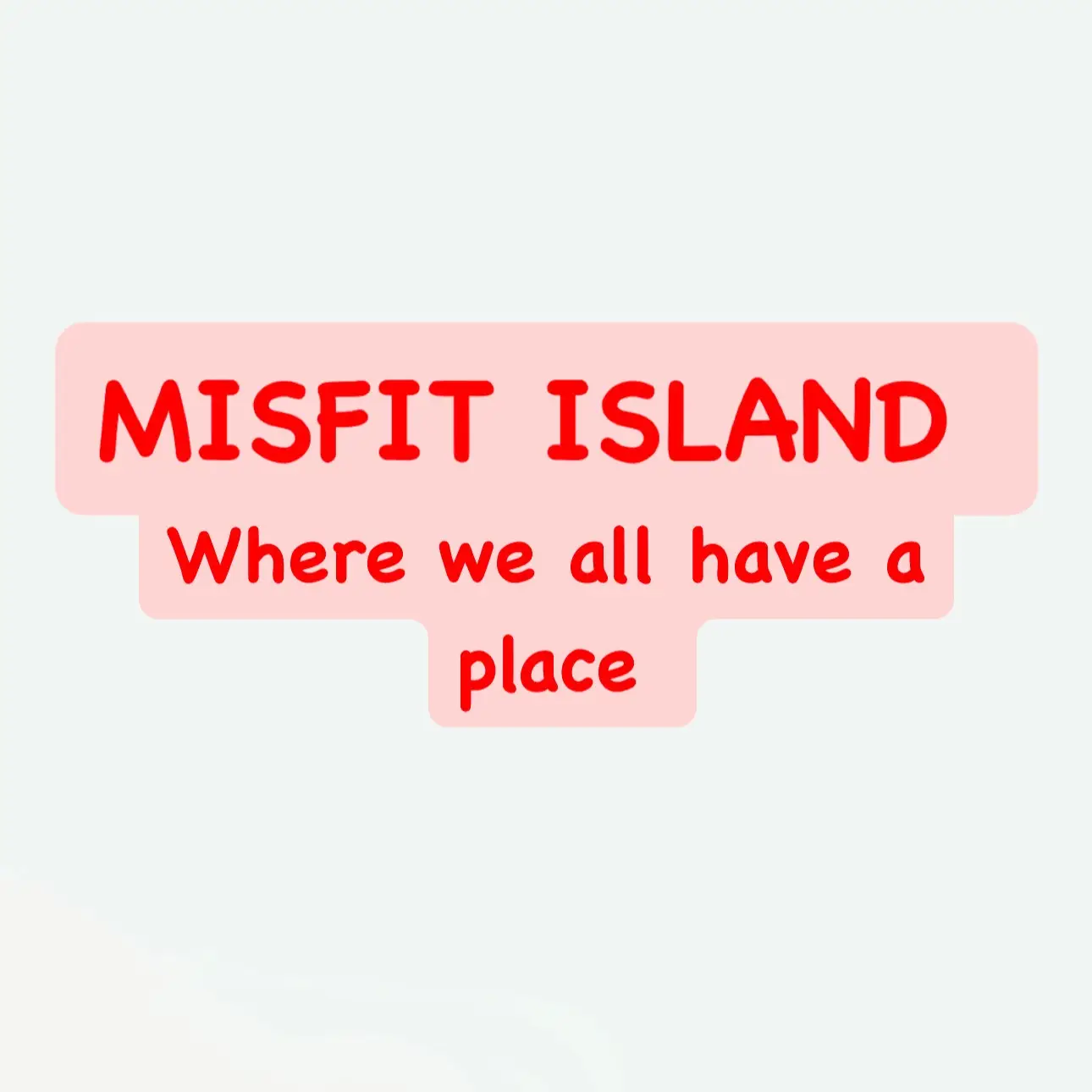 Visit Misfit Island where we all have a place. 3d printed articulating OOPSIES decor
