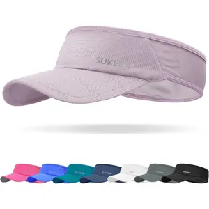 Sports Sun Visor Men n Lightweight Packable Cooling Stretchy Visor Hat for Running, Tennis, Golf