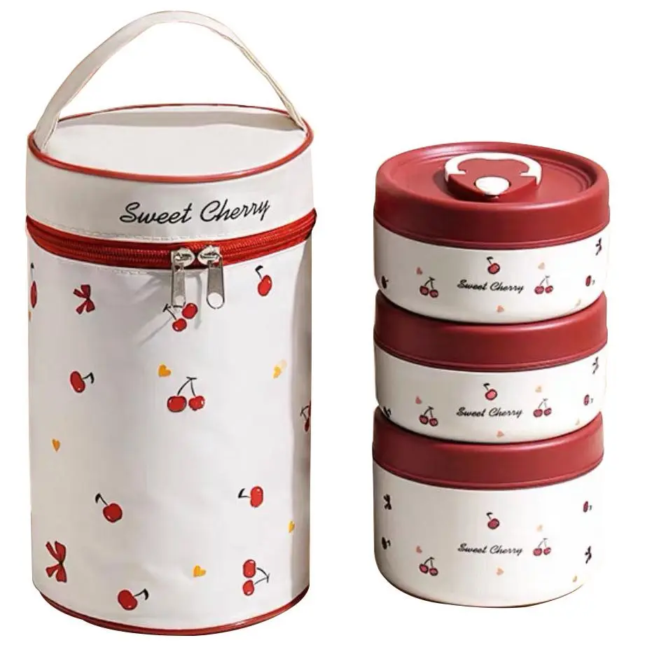cherry Beige*1 Set/Stainless Steel Liner