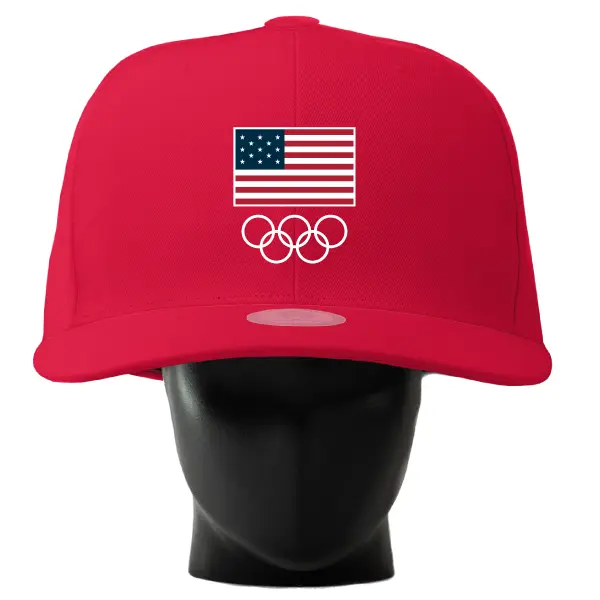 Paris Olympics USA Flag Noggin