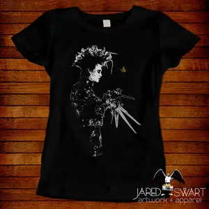 Edward Scissorhands T-Shirt, inspired by the Tim Burton film