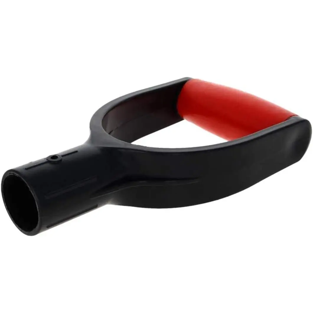 MILE Shovel D Grip Handle, 32mm/1.26 inches Inner Diameter PVC Shovel D Grip Handle, Replacement Handle for Digging Raking Tool 1 count