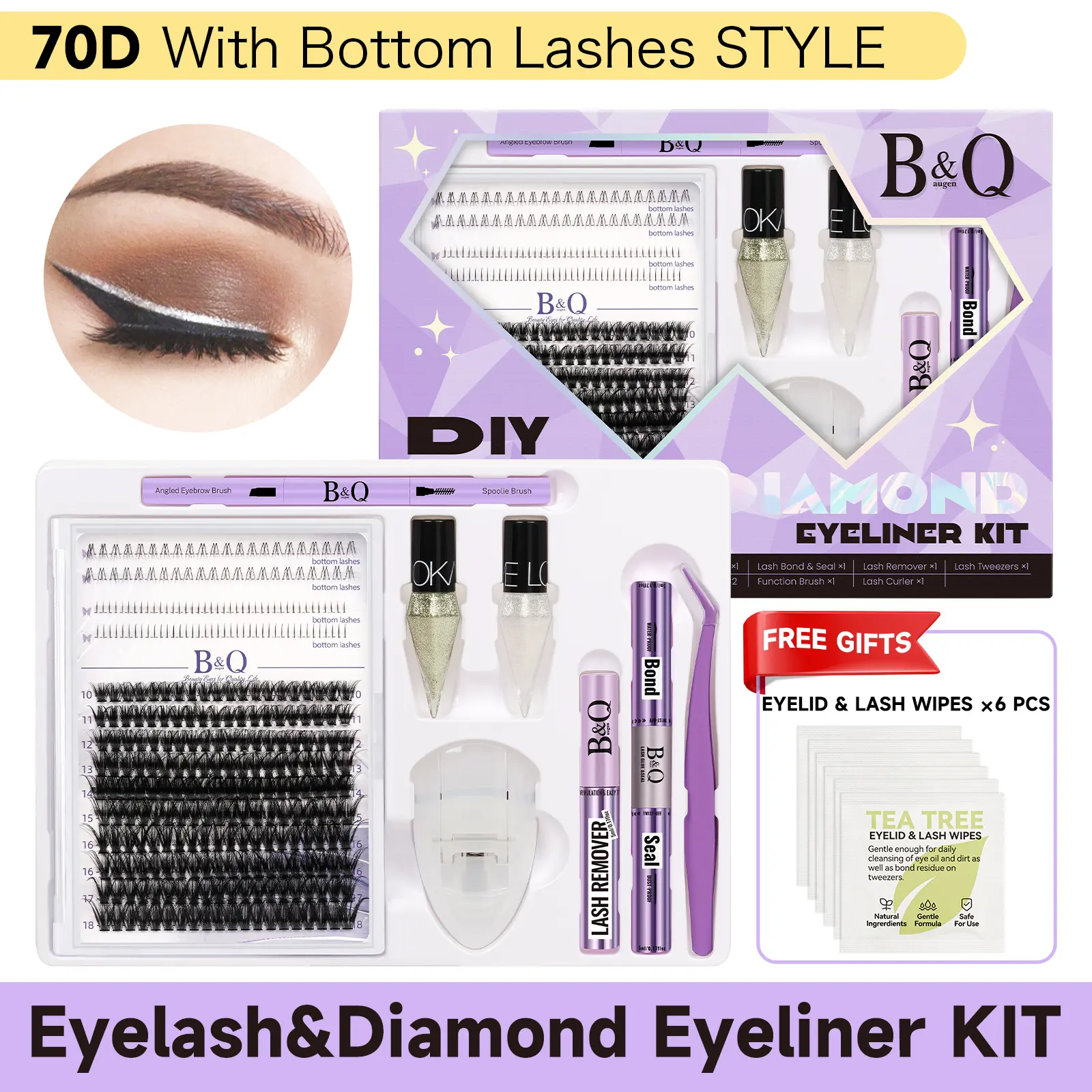 Eyeliner & 70D Lash Kit