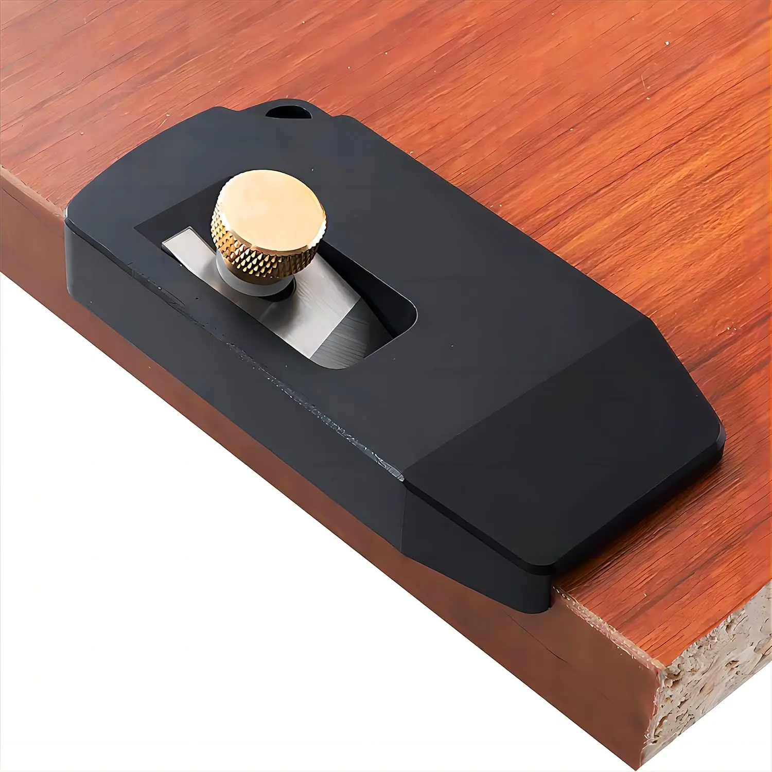Woodworking Edge Trimmer,Hand Planer Edge Bander with High Speed Steel ,Edge Banding  for PVC ABS Melamine Veneer,MG-027Bk