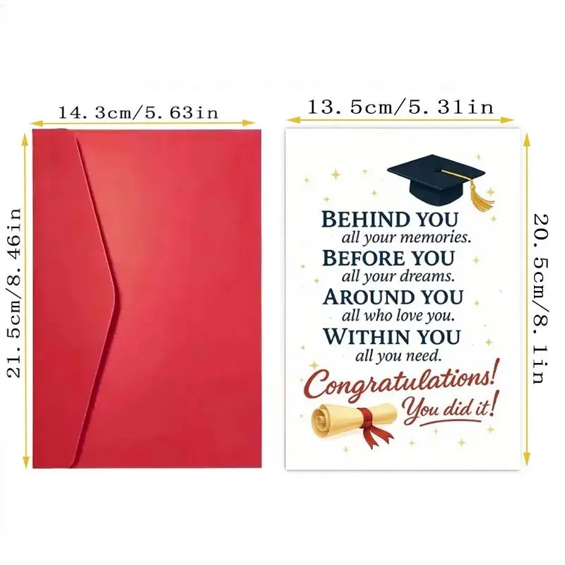 hs grad card message Qiliji High School Graduation Card, Congratulations Graduation Cards for 8th Grade, Gift for Student Daughter Son, You Graduated Just To Go Back To School Again : Office Products Meaningful Graduation Card Messages for