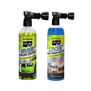 Wipe New Car Wash & Ceramic Coating Kit for Exterior Paint, Foaming Clean with Shine & Protection