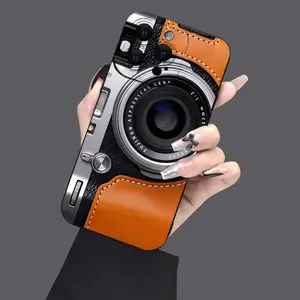 Camera UV Print Phone Case for iPhone & Samsung, Soft Tpu Protective Cover, Creative Design Gift for Birthday Christmas Halloween
