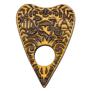 Planchette Wood Crystal Sphere Holder