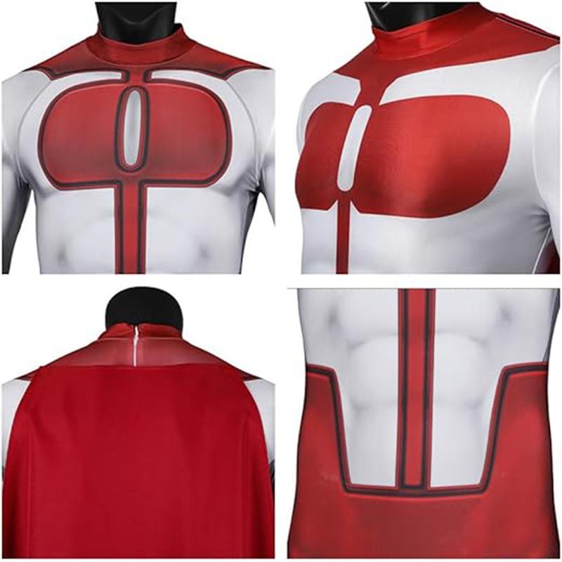 Mortal Kombat Cosplay Costume for Men, Nolan Grayson Jumpsuit, Halloween Role Play, Tight-Fitting One-Piece Suit