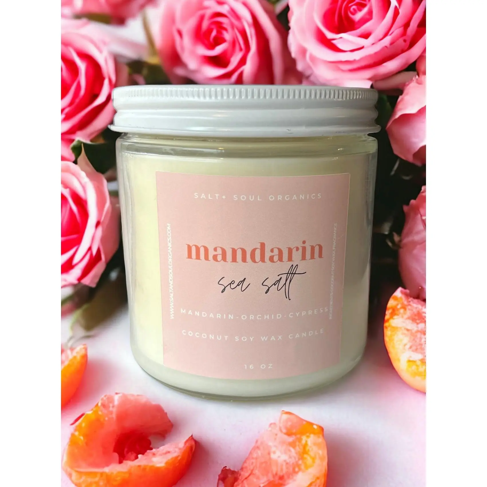 Mandarin Sea Salt Candle
