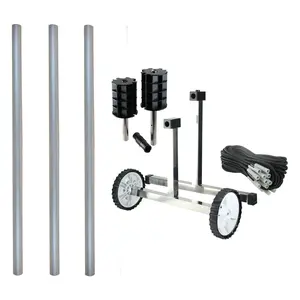 8' x 3" Pool Cover Reel System with Tubes