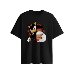 Shadow The Hedgehog "Come And Take It" Shirt, Funny Tylenol Meme Tee, Sonicc Shadow Graphic T-Shirt, Unisex Gamer Humor Top, Funny Gaming Pop Culture Unisex Tee