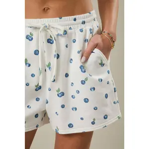 Blueberry Sweat Shorts