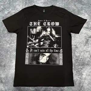 THE CROW, Brandon Lee, Gothic horror cinema shirt