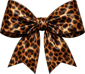 DTF Transfer – GZ Leopard Bow Multi Sizes