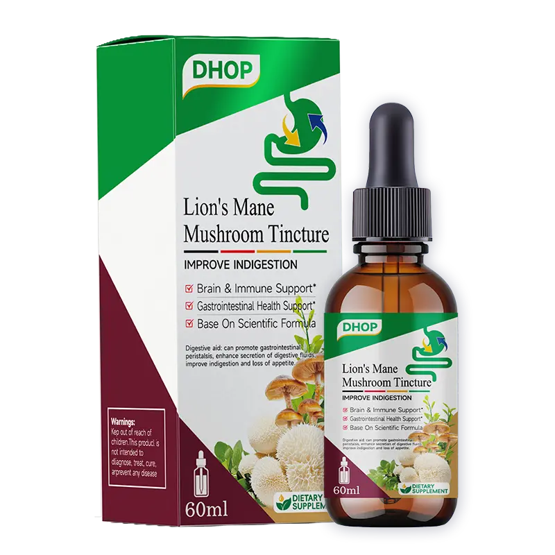 DHOP Lion's Mane Mushroom Drops - Brain & Memory Support