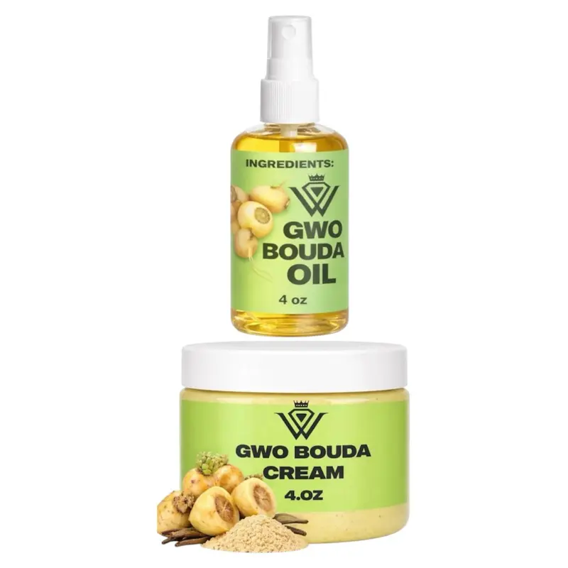 GWOSI BOUDA CREAM & OIL SET Big set 2pcs