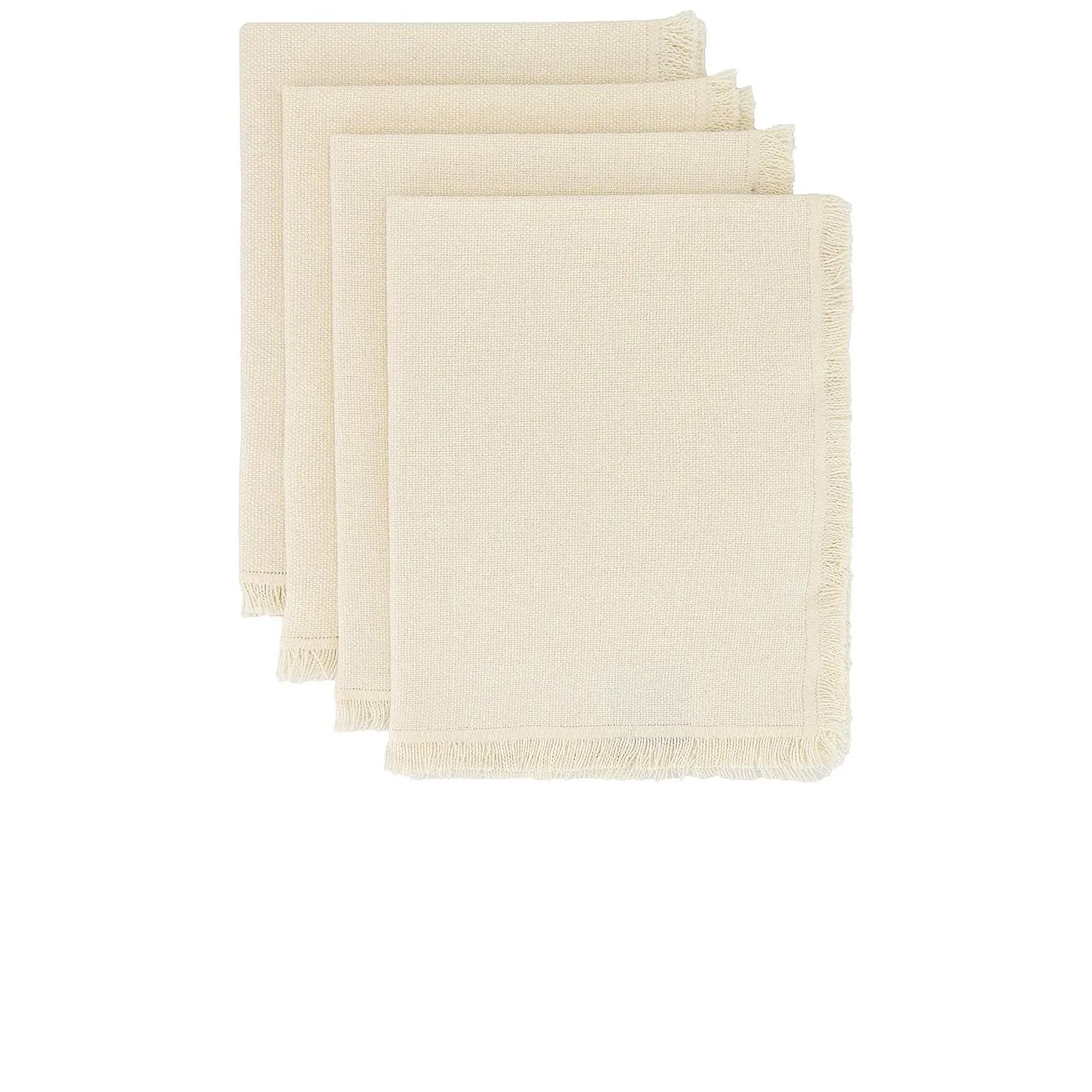 HAWKINS NEW YORK Essential Cotton Placemats Set Of 4 in Ivory