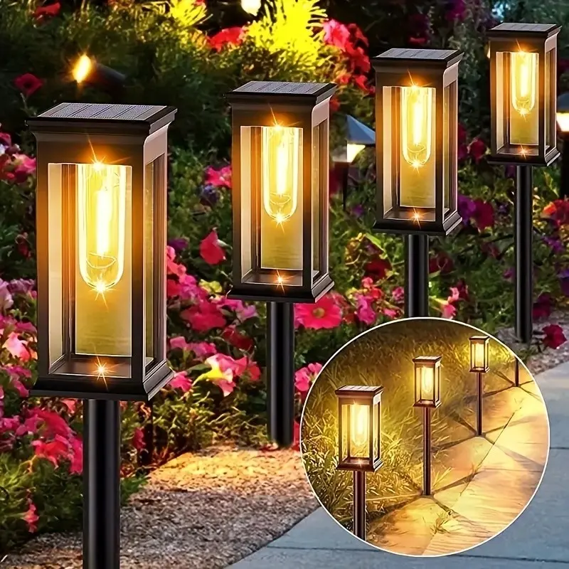 Square Tungsten Filament Lawn Light