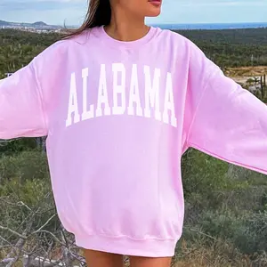 Alabama Sweatshirt Alabama Shirt California State Gift Trendy Vintage Inspired Sweater Graphic Sweatshirt Aesthetic Minimalist Crewneck T-, Hoodishirts, Crewneckses – Gifts Suitable for Anyone