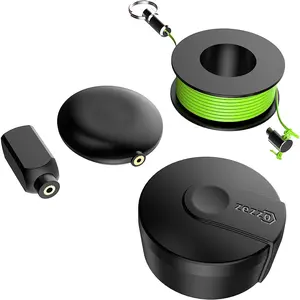 Magnetic Wiremag Puller,Wire Puller Tool,Fish Tape Wire Pulling System,Wire Cable Wire Fishing Tools Coaxial Electrical Fish Tape Pull Push Kit Behind Indoor Home Office Outdoor Garden Walls