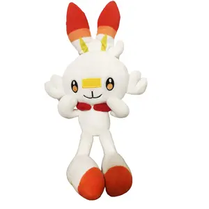 12" Scorbunny Decor Figurine Standing Ornaments