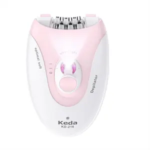 Smart women's body-hugging electric epilator delivers efficient, black-dot-free removal, adjustable speeds for comfort and less redness, quiet glide, Cordless rechargeable portability — silky-smooth skin for confident summer tank tops and short skirts.