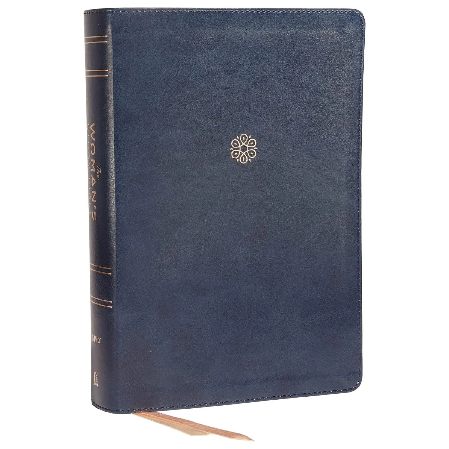 NIV, The Woman's Study Bible, Leathersoft, Blue, Full-Color, Red Letter: Receiving God's Truth for Balance, Hope, and Transformation