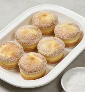 Soft Coconut Sandwich Cake, Rich Coconut Shreds, Smooth Cream Filling, Tasty Dessert for Tea Time & Gifting