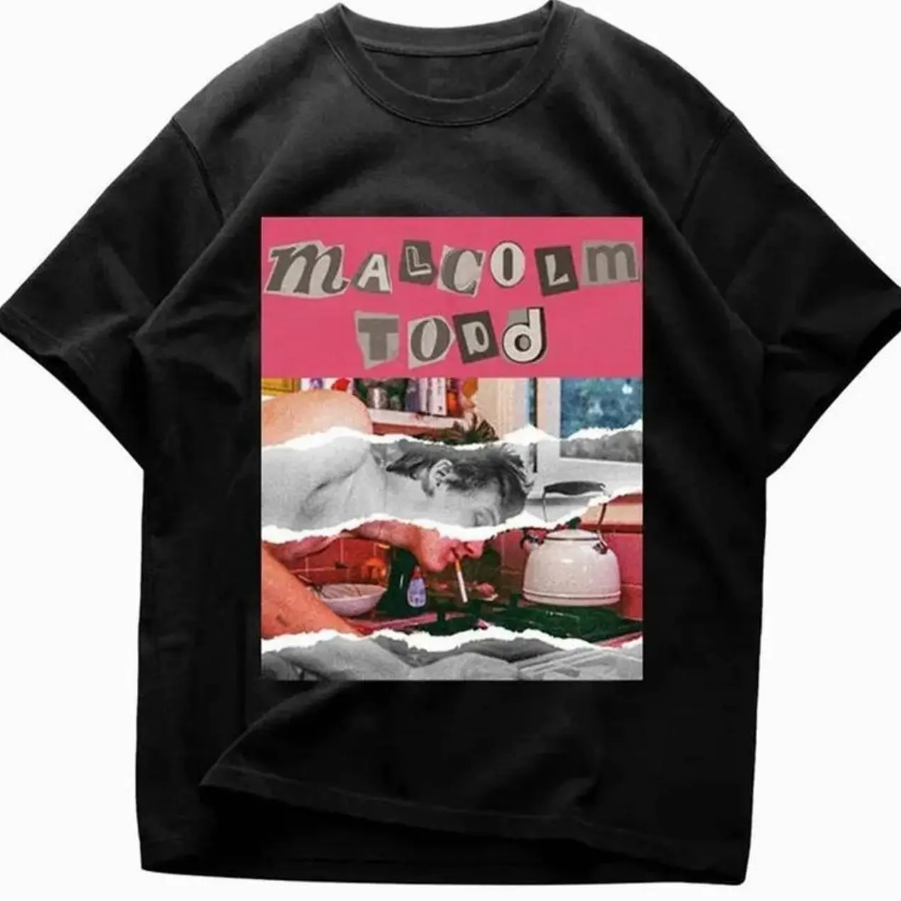 Malcolm Todd Tour 2026 Tee, Vintage streetwear graphic T-shirt