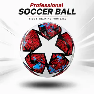 Size 5 Soccer Ball, Durable PU Training Football for Adults & Youth, Outdoor Match Ball, Perfect for Sports Enthusiasts