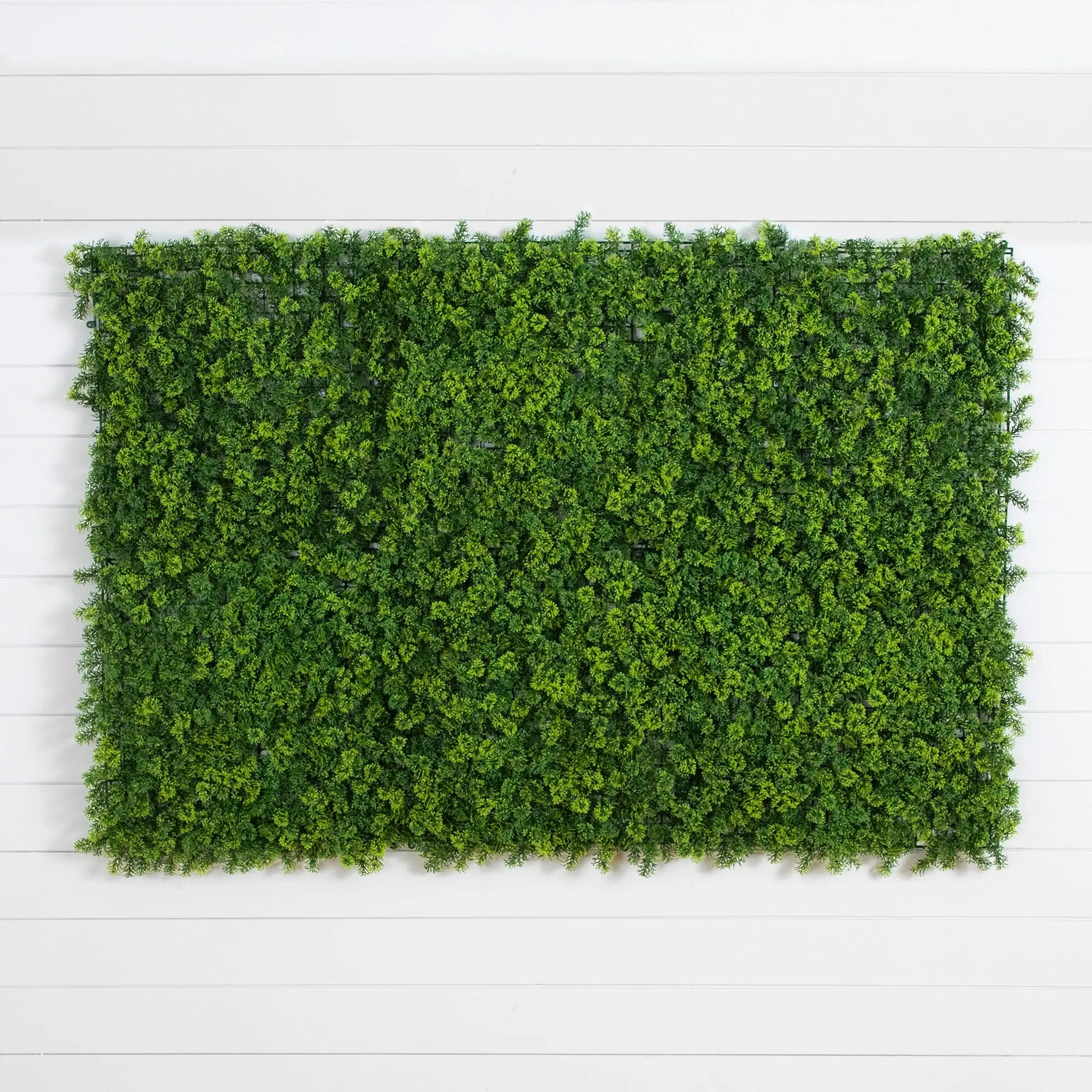 20” x 20” UV Resistant Irish Green Meadow Artificial Living Wall Panels (Indoor/Outdoor) - Set of 6